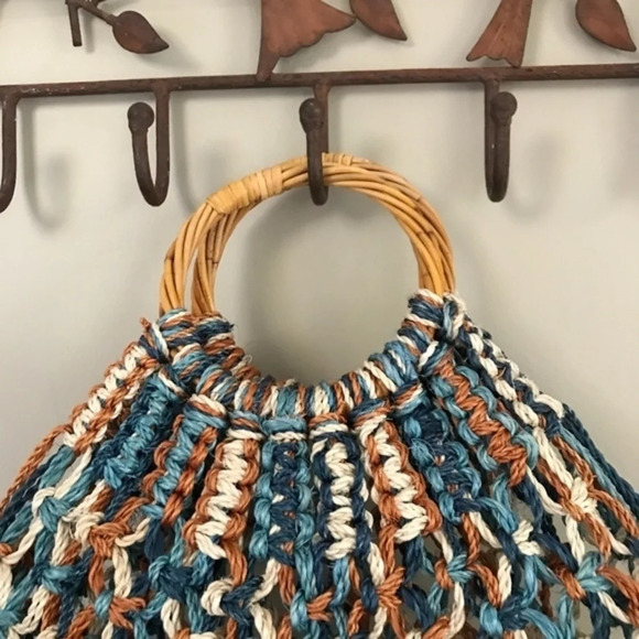 NWOT Serpui Marie Macreme Basket Bag - Picture 6 of 7